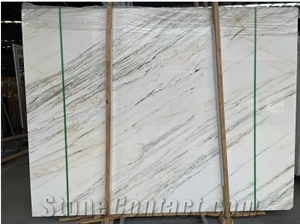 Import Carrara Blue/White Marble Slabs/Tiles