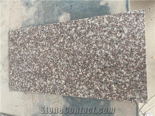 Misty Brown G664 Granite Tiles Cut to Side