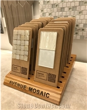 Mosaic Table Stans Rack With Display Board