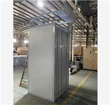 Tile Rotatable Display Rack With Led Light