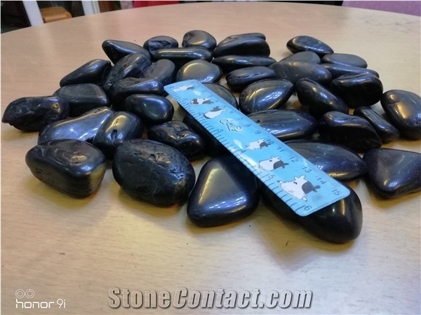 Black,White,Yellow,Red,Mix Color Polished Pebble Stone China