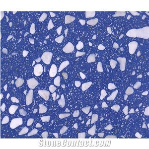 Artificial Stone Slab Terrazzo Floor Pattern