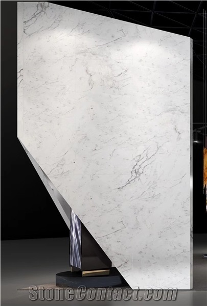 Carrara White Marble Flexible Stone Veneer