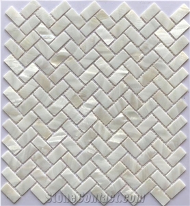Tile Arabasque Mother Of Pearl Shell Mosaic