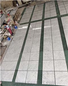 YUANDA White Carrara Premium Marble Tiles