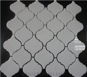 YUANDA White Marble Lantern Mosaic Tiles