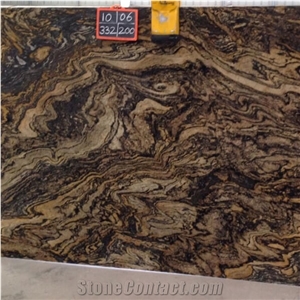 Carbon Gold Granite Slabs