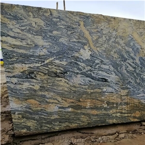 Carbon Gold Granite Slabs