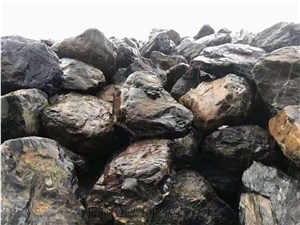 China Diamond Granite Split Waterjet Landscaping Stone