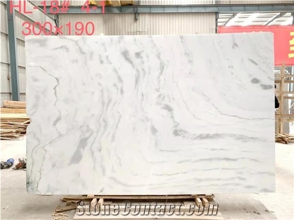 China Panda White Marble Polished Tiles & Big Slabs