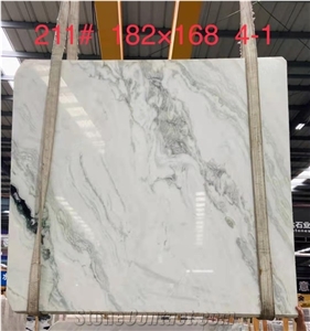 China Panda White Marble Polished Tiles & Big Slabs