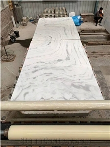 China Panda White Marble Polished Tiles & Wall Cladding