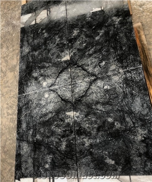 Grey Marble Bookmatch Marble