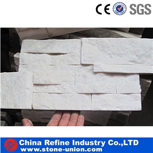 China Pink Quartzite Cultured Stone,Wall Cladding Veneer