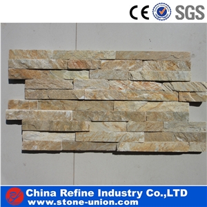 Customized Green Slate Wall Cladding Panel,Ledge Stone