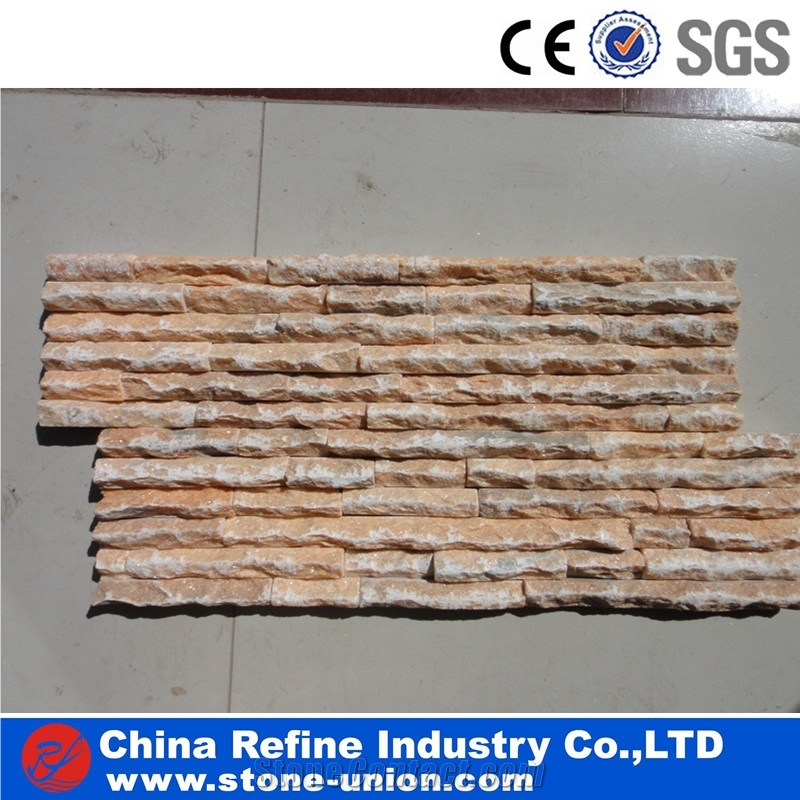 Mountain Shaped Culture Stone,Wall Cladding Stacked Veneer