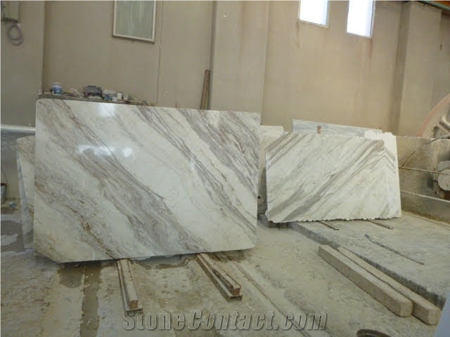 Volakas Marble Polished Slabs & Tiles, Calacatta Volax