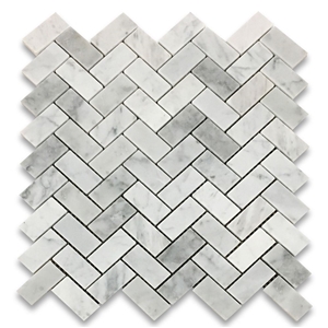 Biano Carrara Marble Mosaic Tiles