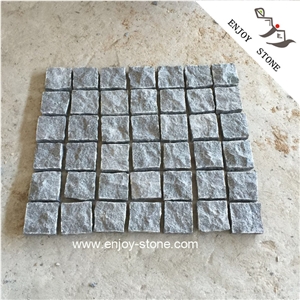 China Dark Grey G654 Granite Padang White Cubes