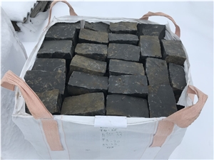 Ivano Dolynske Black Basalt Cube Stone