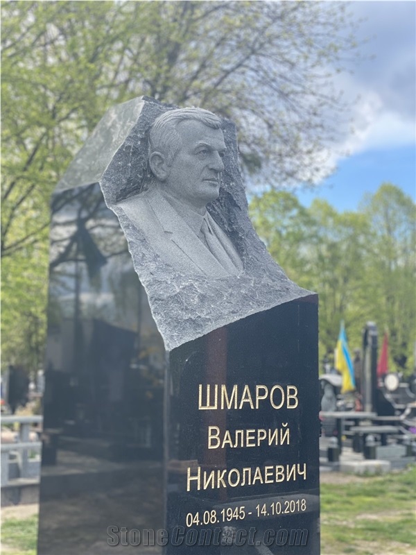 Labradorite Volga Blue Granite Sculpture Memorials