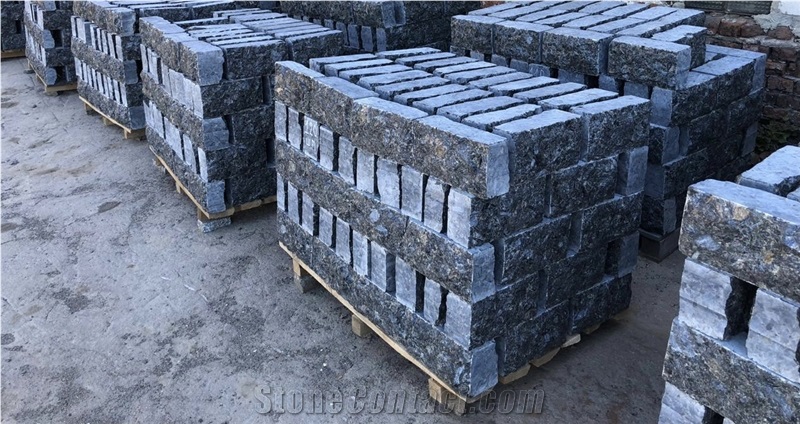 Labradorite Volga Blue Granite Split Wall Stone