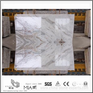 New Castro White Marble Slab (Yqw-Msa21013)