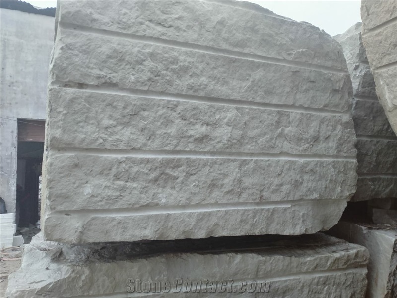 Mint White Sandstone Blocks