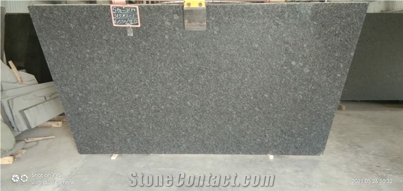 Steel Grey Granite Slabs