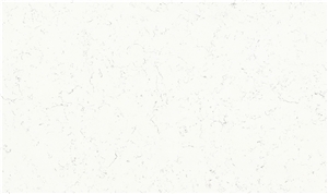 Super White Statuario Marble Quartz Slab / Tile