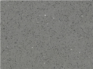 LC-312 Sparkling Grey Vietnam Quartz Artificial Stone