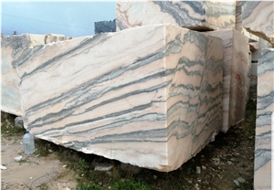 Statuario Vigaria Marble Blocks