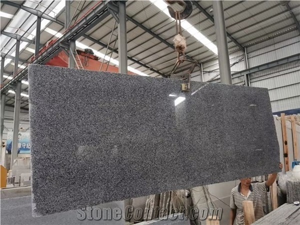 Dark Grey Granite Slabs;Granite Tiles;Granite Flooring Tiles