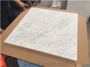 White Marble Tile for Floor Wall Bathroom Kitchen Backsplash