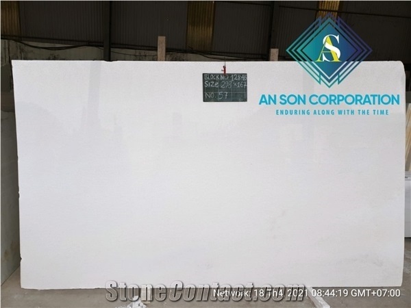 Big Promotion Of Polished White Marble Slabs from Vietnam
