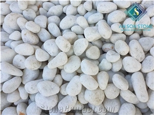 Milky White Pebbles from an Son Corporation