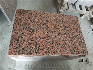 China Guilin Red Granite Color Polished Wall Tiles