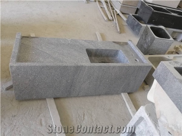 Grey Landscape Stone Granite Solid Kitchen Countertops