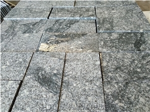 Landscape Grey Granite Flooring Honed Tiles