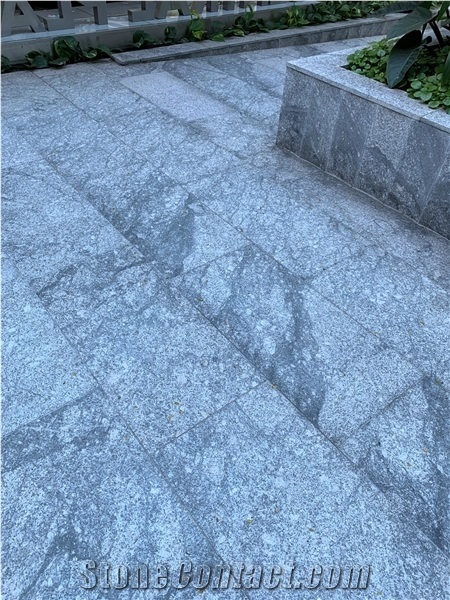 Landscape Grey Granite Stone Natural Polish Slabs