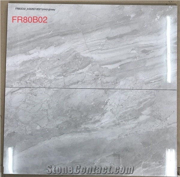 Fr80b02 - Glossy Porcelain 80x80