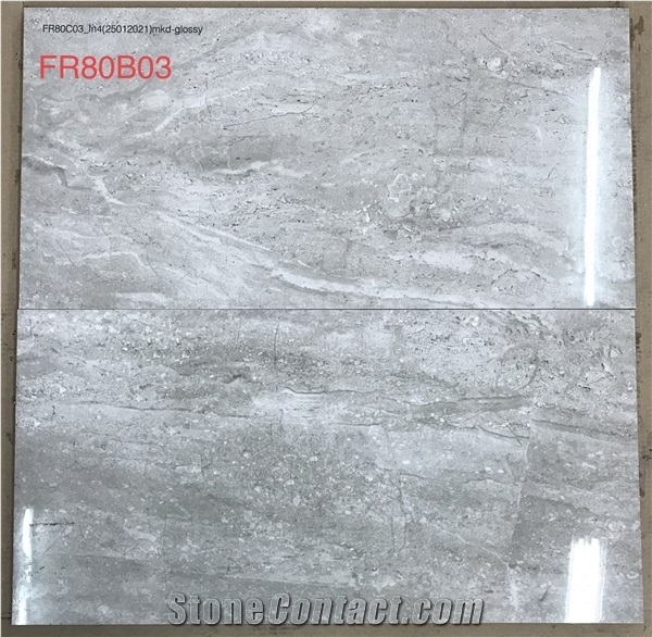 Fr80b03 - Glossy Porcelain Tile 80x80
