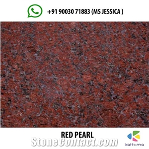 Red Pearl Granite Slabs
