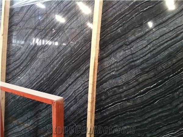 Black Forest Marble Slab Tile Wall Floor Project