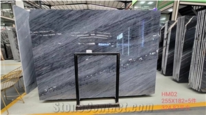 Blue&Grey Marble Stone Slab Tile Cut to Size Counter Vanity