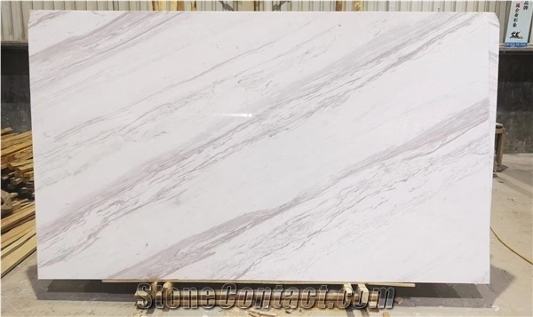 Greece White Marble Stone Polished Slab Wall Tile Backsplash