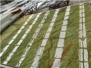 Green Marble Stone Polished Slabs Walling Tiles