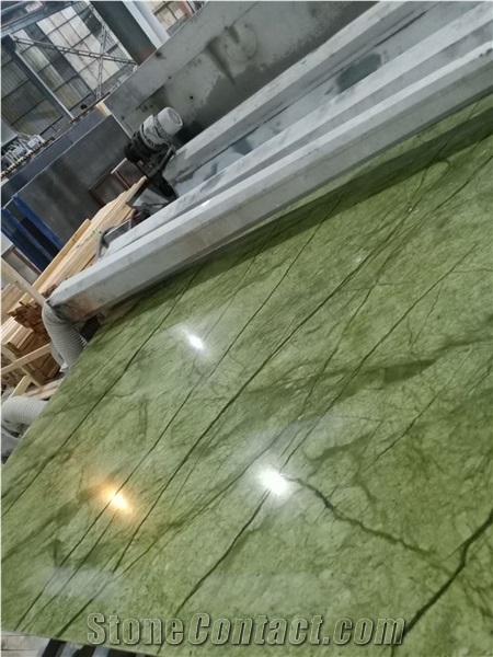 Green Marble Stone Slabs Floor Tiles Wall Skirting