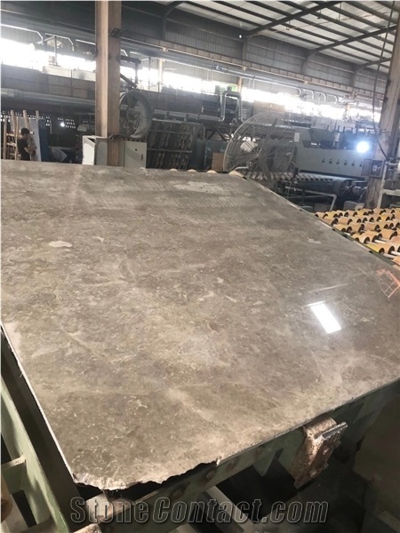 Imported Dora Cloud Grey Stone Marble Slabs Tiles Counters
