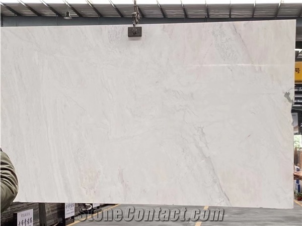 Italy White Marble Carrara Calacatta Stone Slabs Tiles